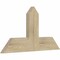 Ekena Millwork Portland Rough Sawn Timber Gable Bracket, Douglas Fir, 36"W x 19"H x 2"D x 6"F, 13/12 Pitch GBW036X19X0206POR00RDF - alternate 3